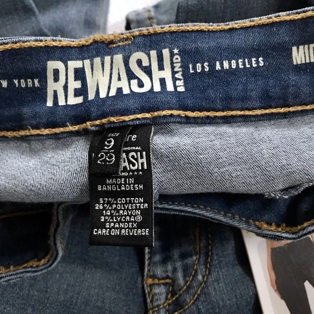 Rewash NWT Mid Rise Jegging for Junior/Women 9/29